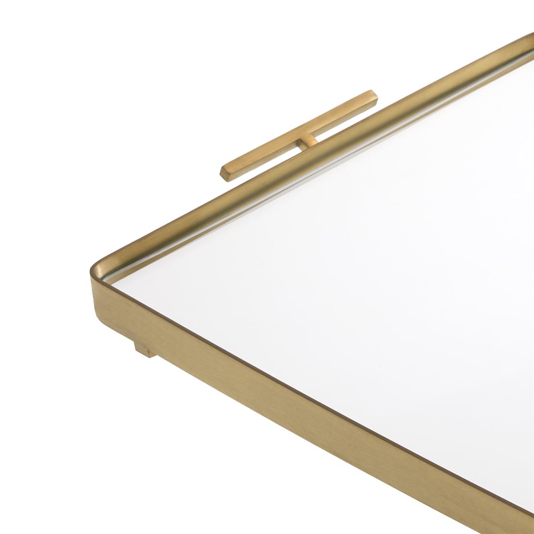 Rêve De Cristal 39 cm Gold Tepsi