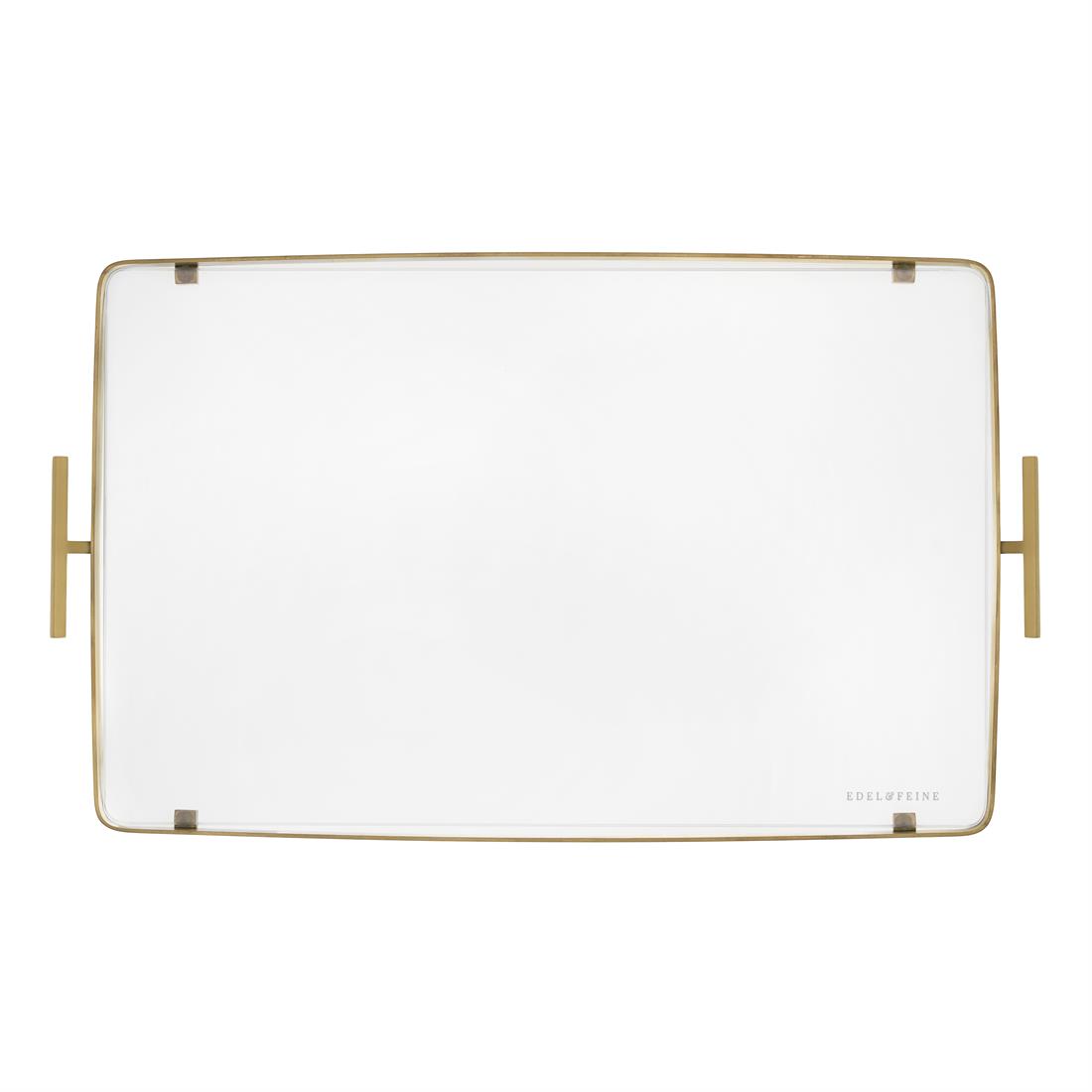 Rêve De Cristal 39 cm Gold Tepsi