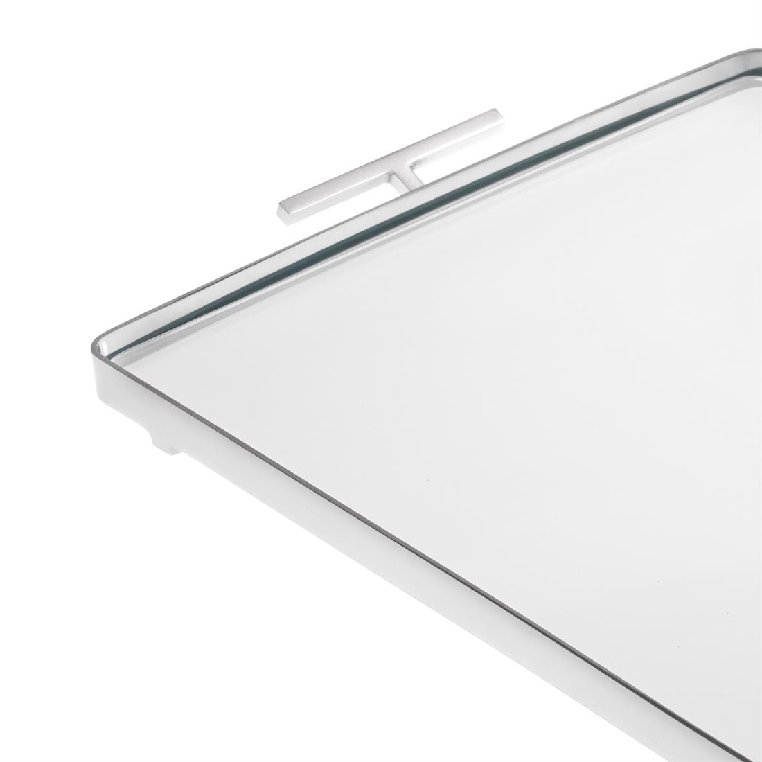 Rêve De Cristal 39cm Silver Tepsi