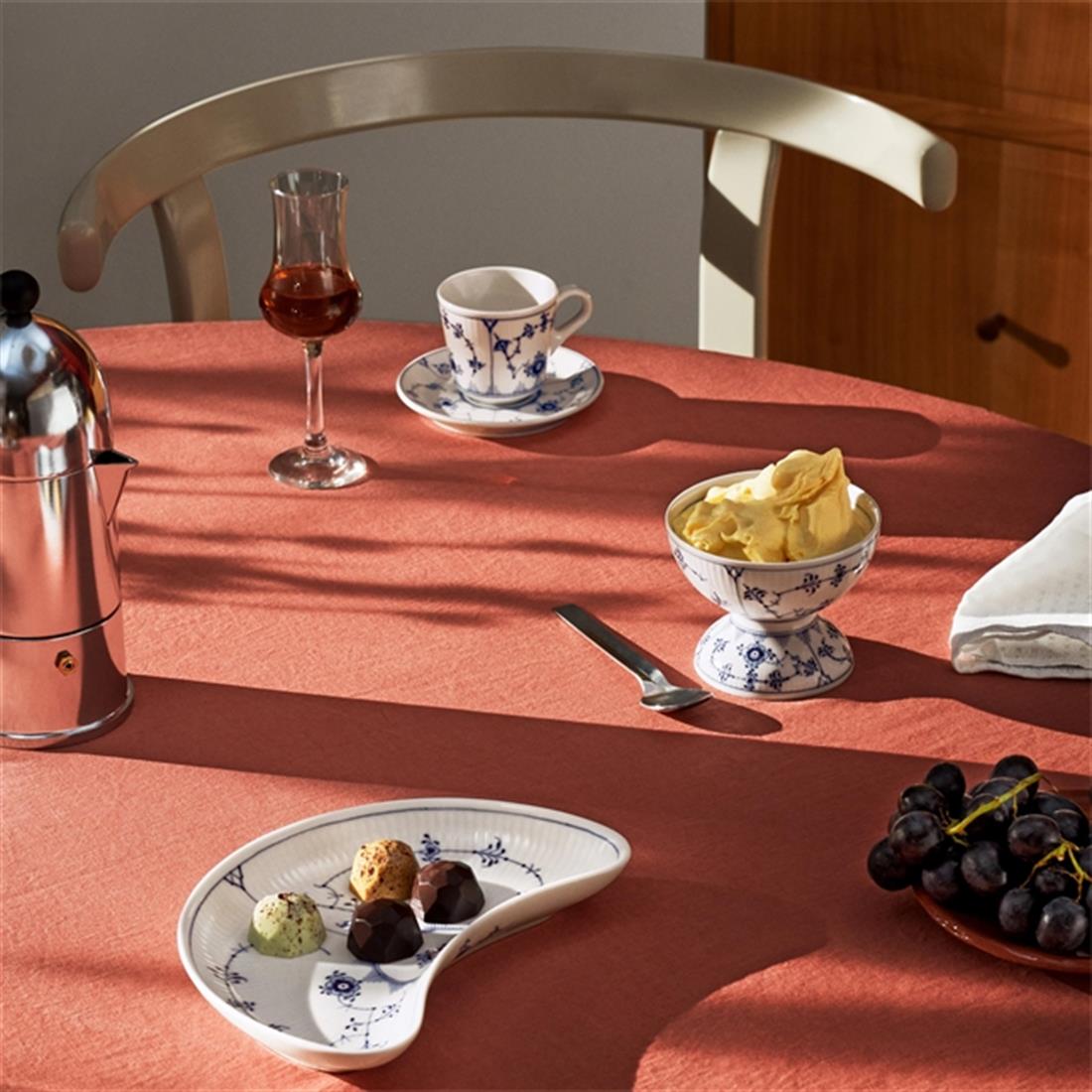 ROYAL COPENHAGEN Ayaklı Kase 190ml Blue Fluted Plain
