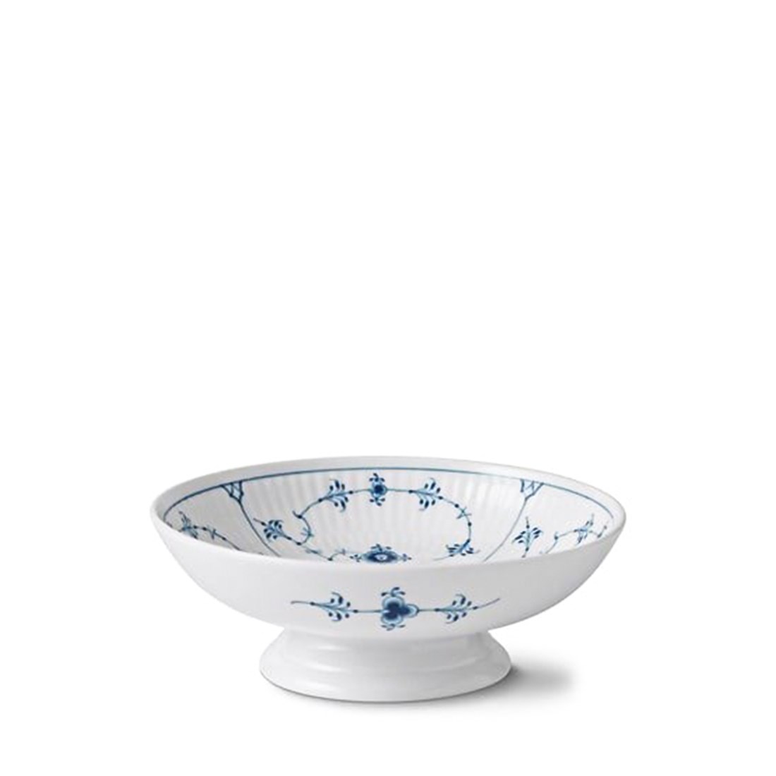 ROYAL COPENHAGEN Ayaklı Kase 420ml Blue Fluted Plain