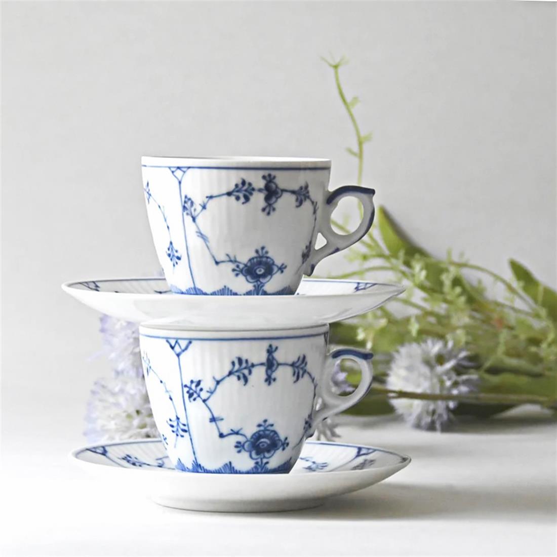 ROYAL COPENHAGEN Kahve Fincanı 160 ml Blue Fluted Plain