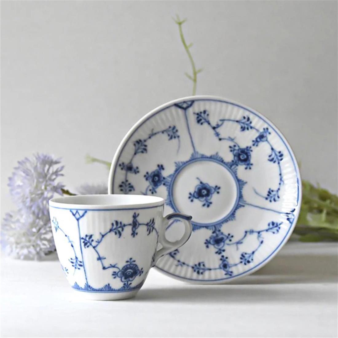 ROYAL COPENHAGEN Kahve Fincanı 160 ml Blue Fluted Plain