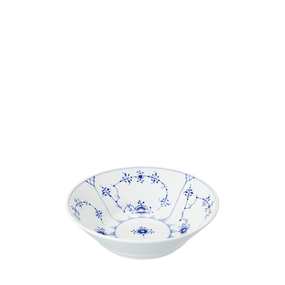 ROYAL COPENHAGEN Bowl 350 ml Blue Fluted Plain