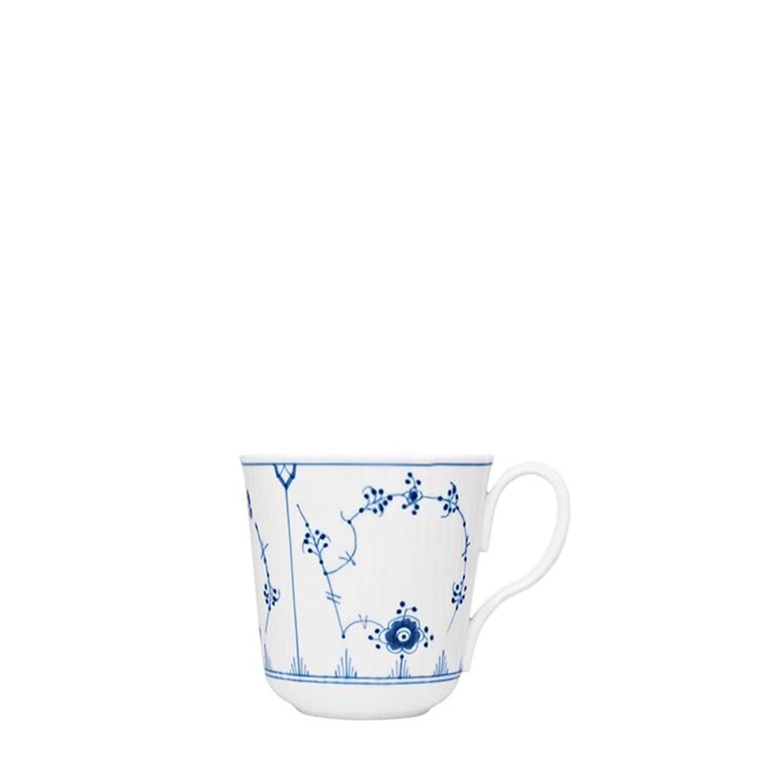 ROYAL COPENHAGEN Kupa 300ml Blue Fluted Plain