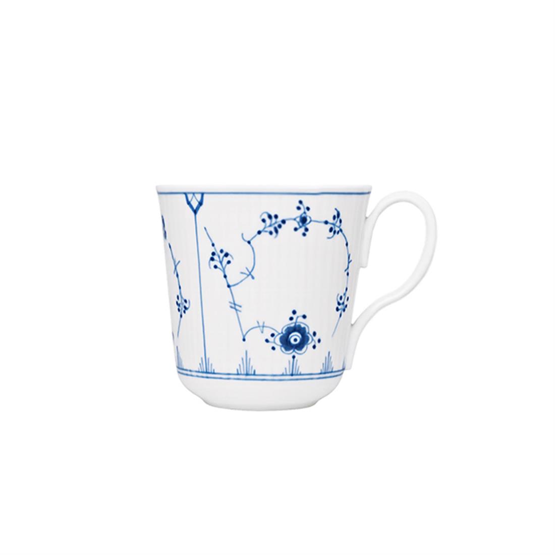ROYAL COPENHAGEN Kupa 300ml Blue Fluted Plain