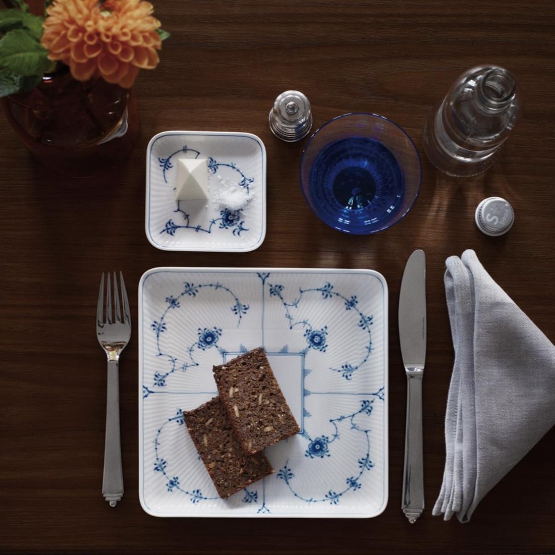 ROYAL COPENHAGEN Pasta Tabağı 20 cm Blue Fluted Plain