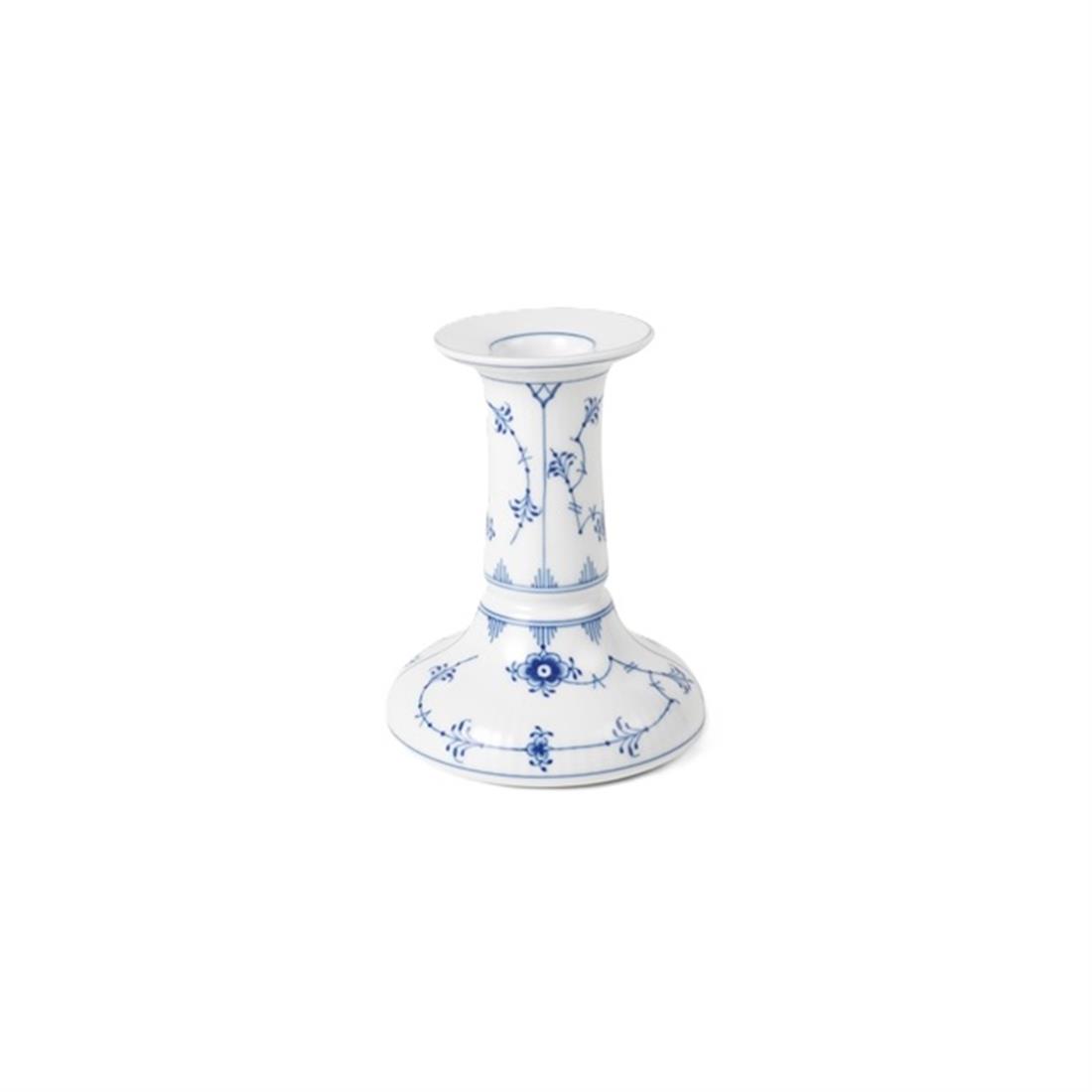 ROYAL COPENHAGEN Şamdan 11,5cm Blue Fluted Plain