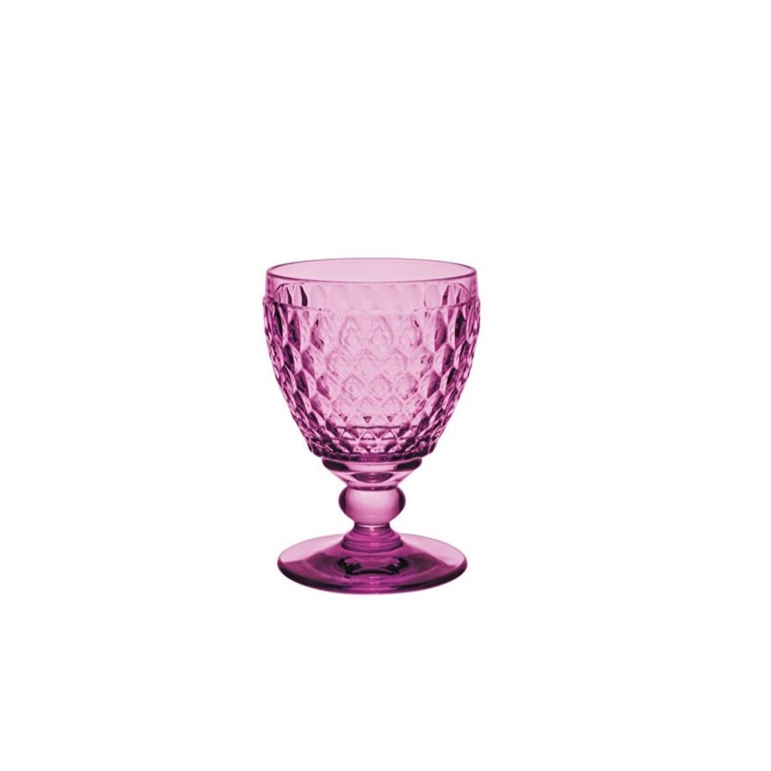 VILLEROY BOCH Beyaz Şarap Kadehi 120mm Fuşya  BOSTON COLOURED