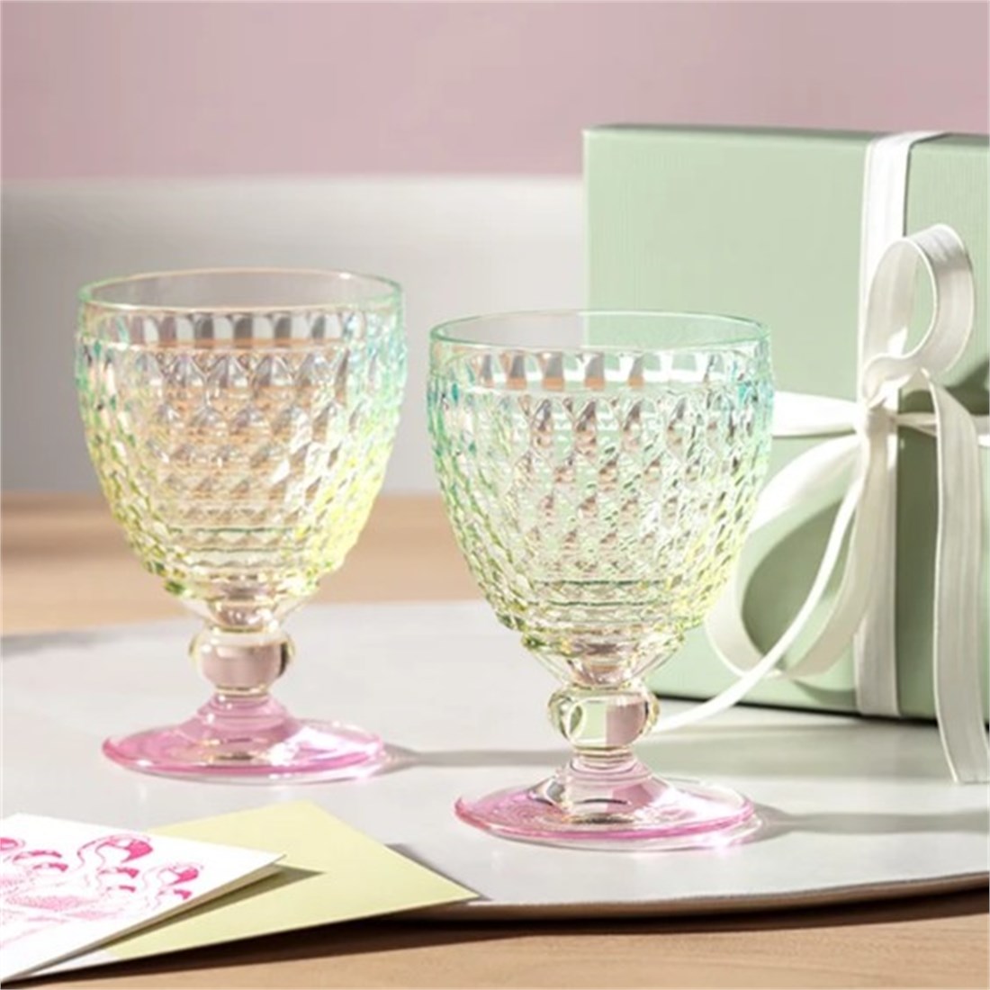VILLEROY BOCH Kırmızı Şarap Kadehi 132mm Çok Renkli BOSTON COLOURED