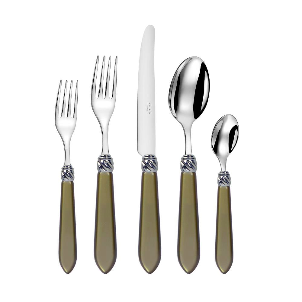 CAPDECO 30 Parça Set DIANA Haki Sedef