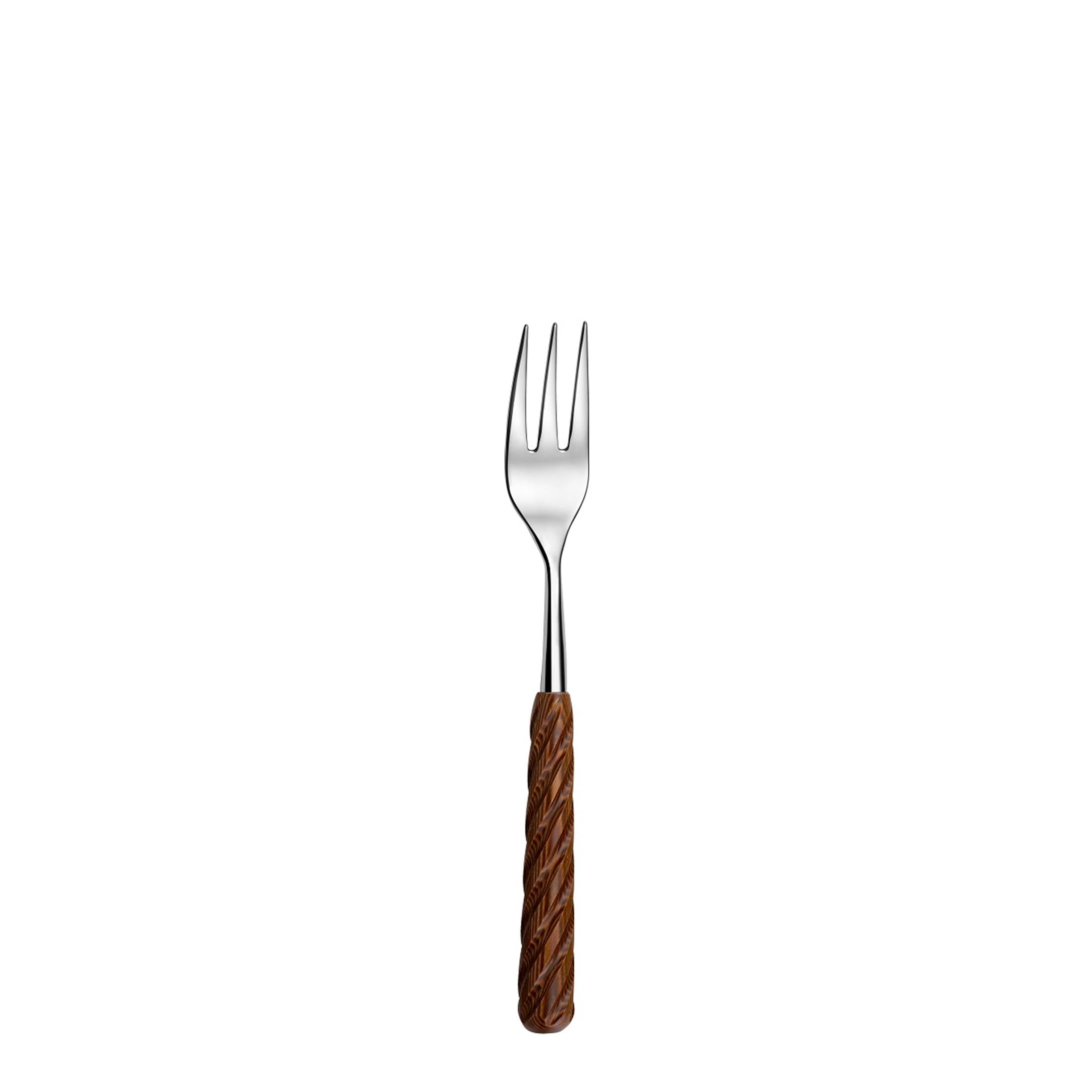 CAPDECO PASTRY FORK ELLIPSE Bois Naturel