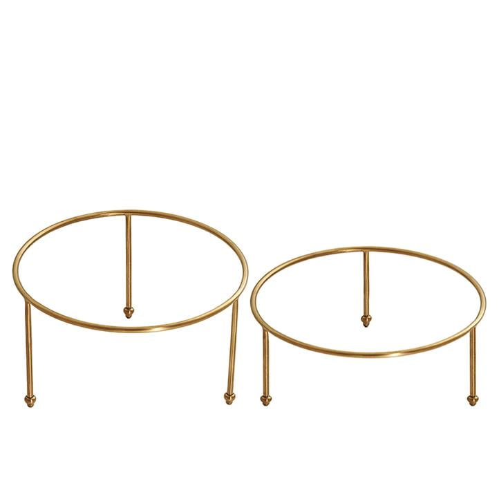 EF Presentation Tray 21cm with Brass Border