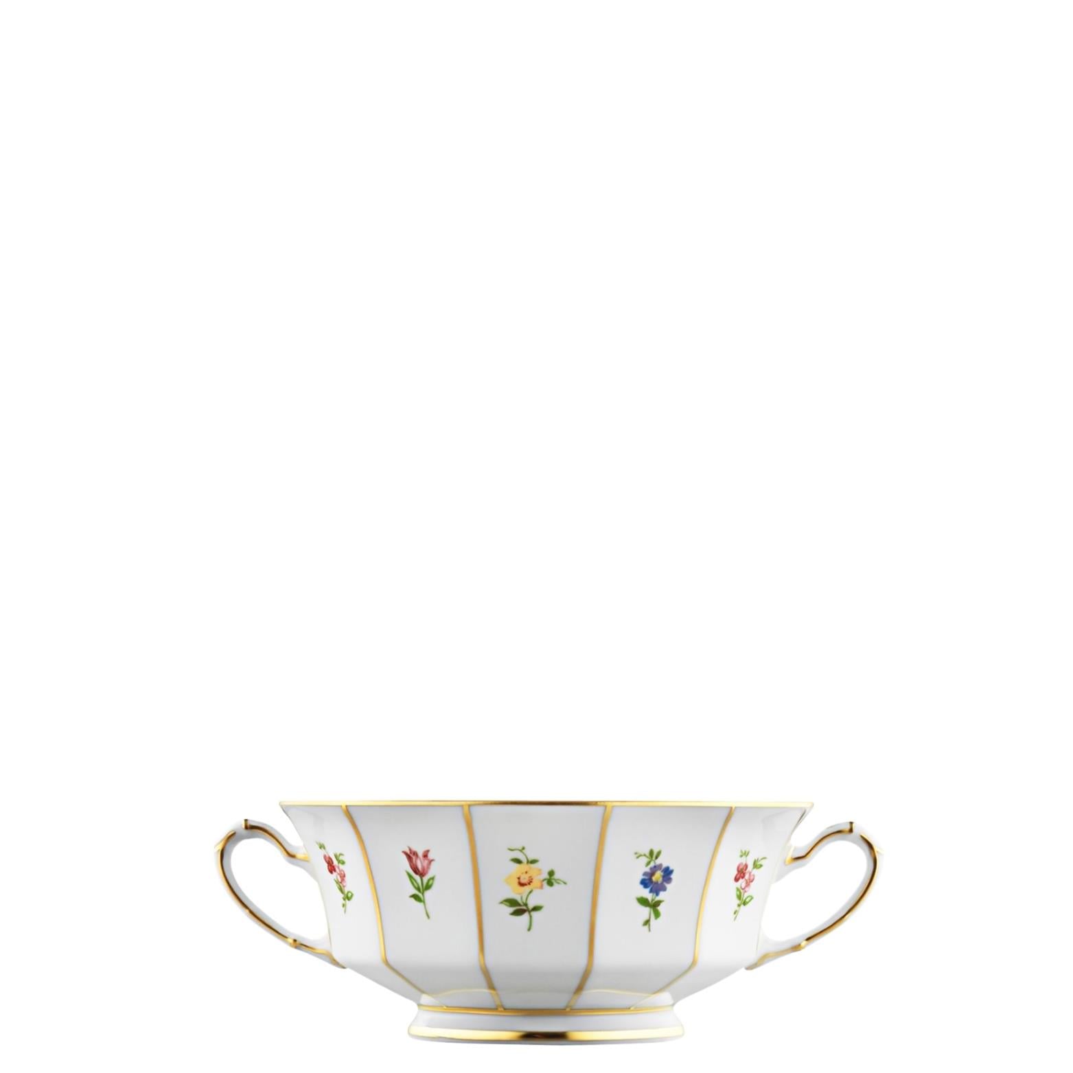 FURSTENBERG Çorba Kasesi 12,4cm GRECQUE MILLE FLEURS