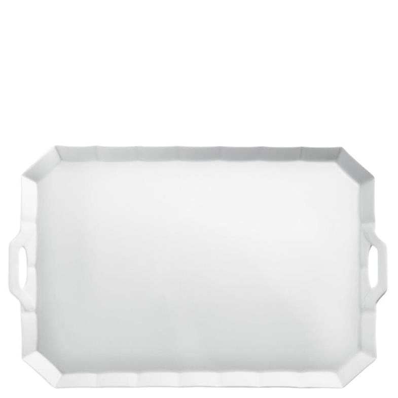 FURSTENBERG Dikdörtgen Tepsi 39,7cm GRECQUE WHITE