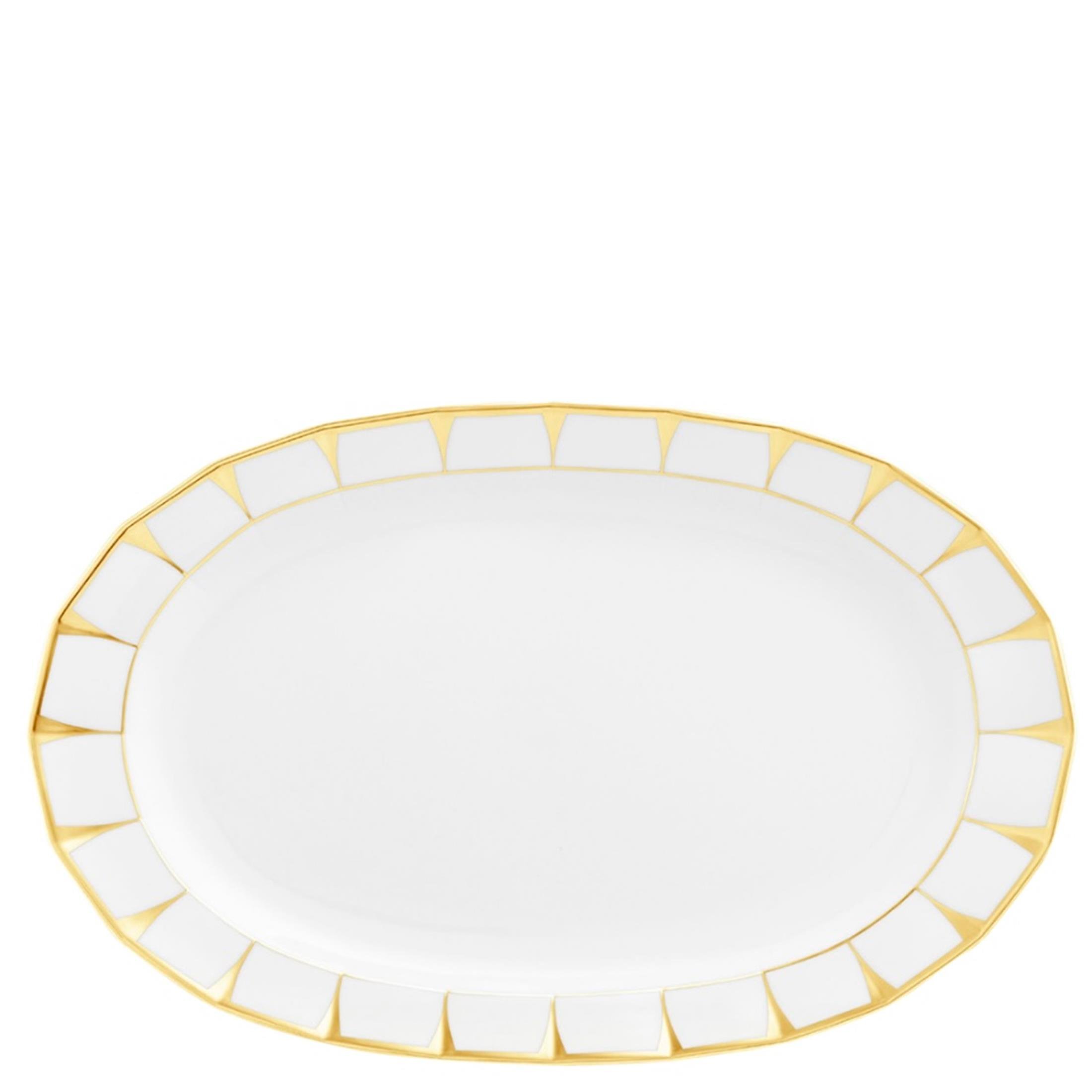 FURSTENBERG Oval Servis Tabağı 33,5cm GRECQUE ATHENA