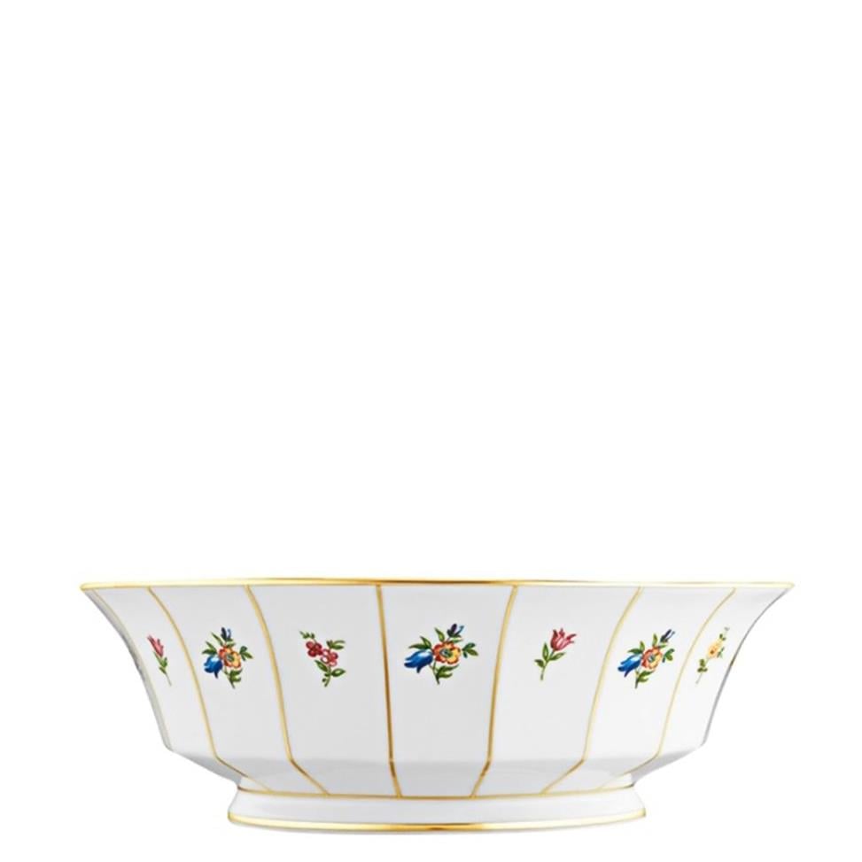 FURSTENBERG Salad Bowl 22,4cm GRECQUE MILLE FLEURS
