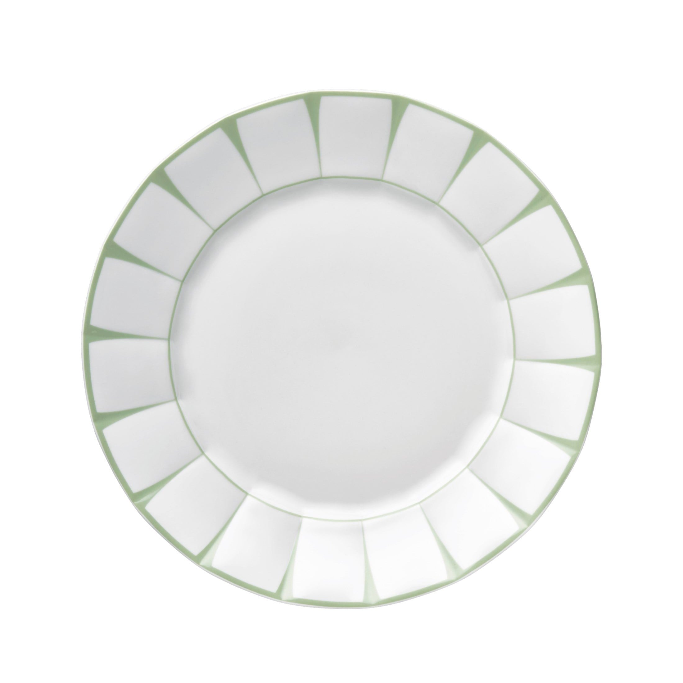 FURSTENBERG Servis Tabağı 27,2cm GRECQUE VERT MENTHE