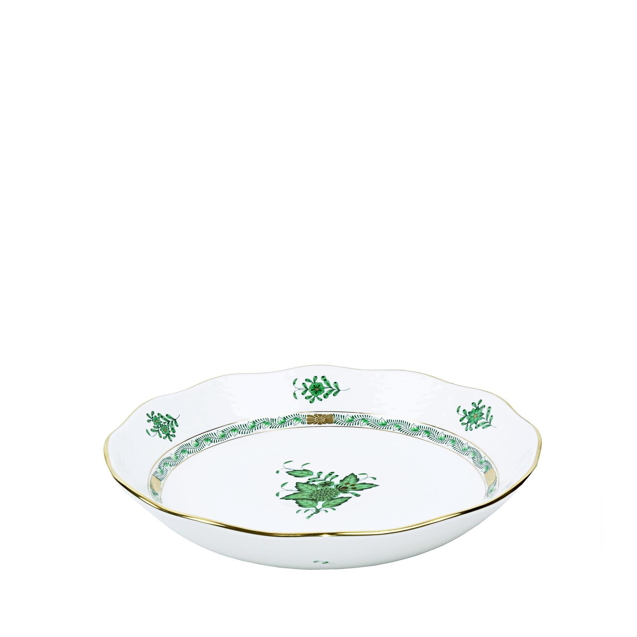 HEREND 24cm Salata Kasesi Apponyi Yeşil