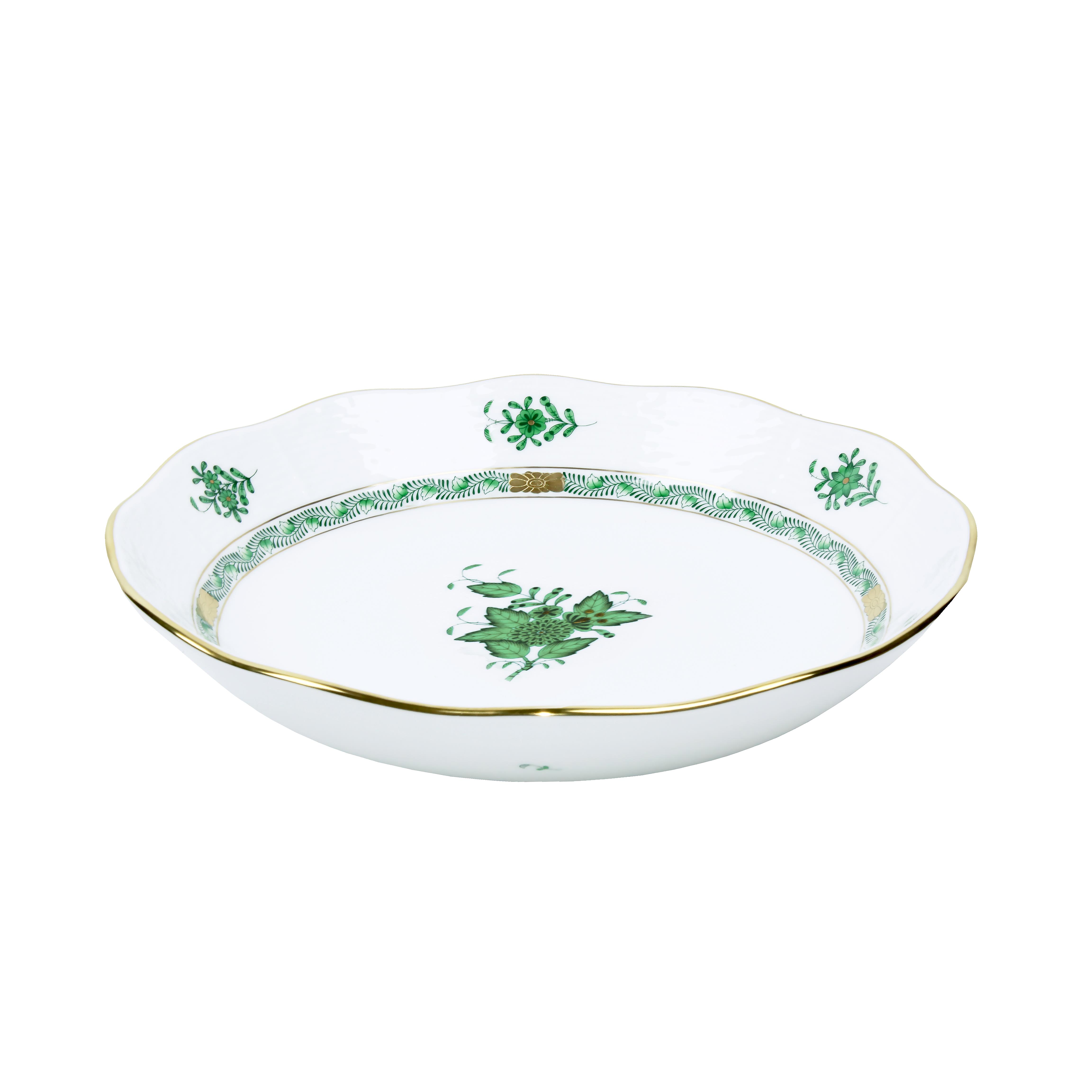HEREND 25cm Salata Kasesi Apponyi Yeşil