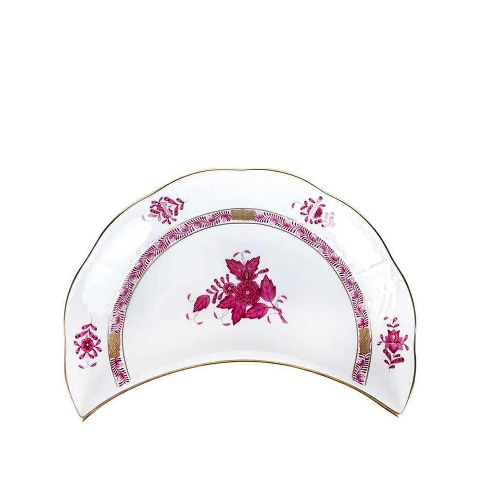 HEREND Ay Tabağı 20,5 cm Apponyi Pembe