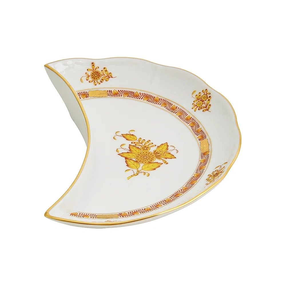 HEREND Ay Tabağı 20,5cm Apponyi Turuncu