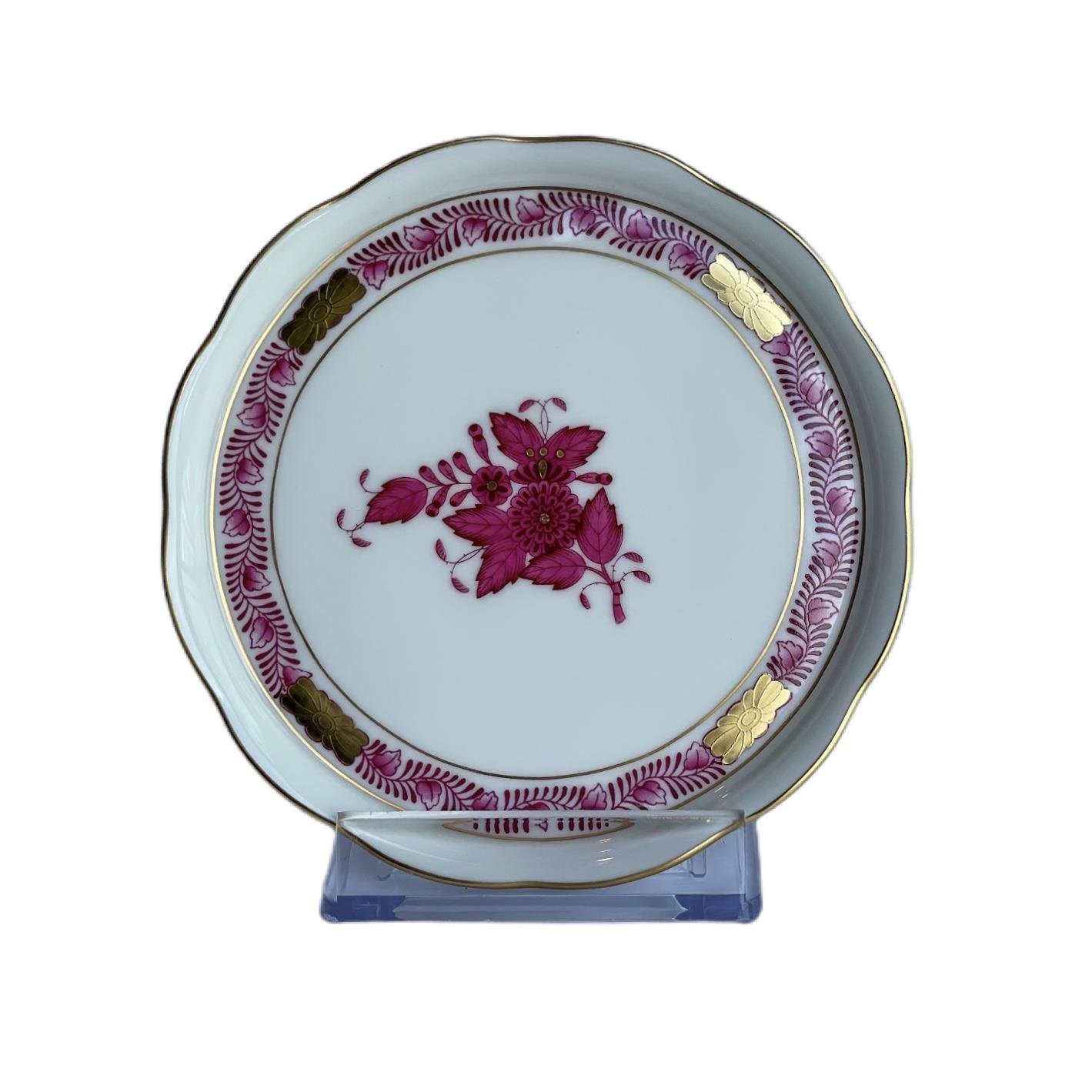 HEREND Bardak Altlığı 10cm Apponyi Pembe