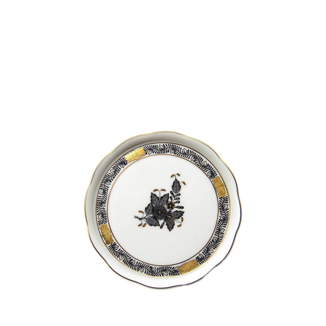 HEREND Bardak Altlığı 10cm Apponyi Siyah