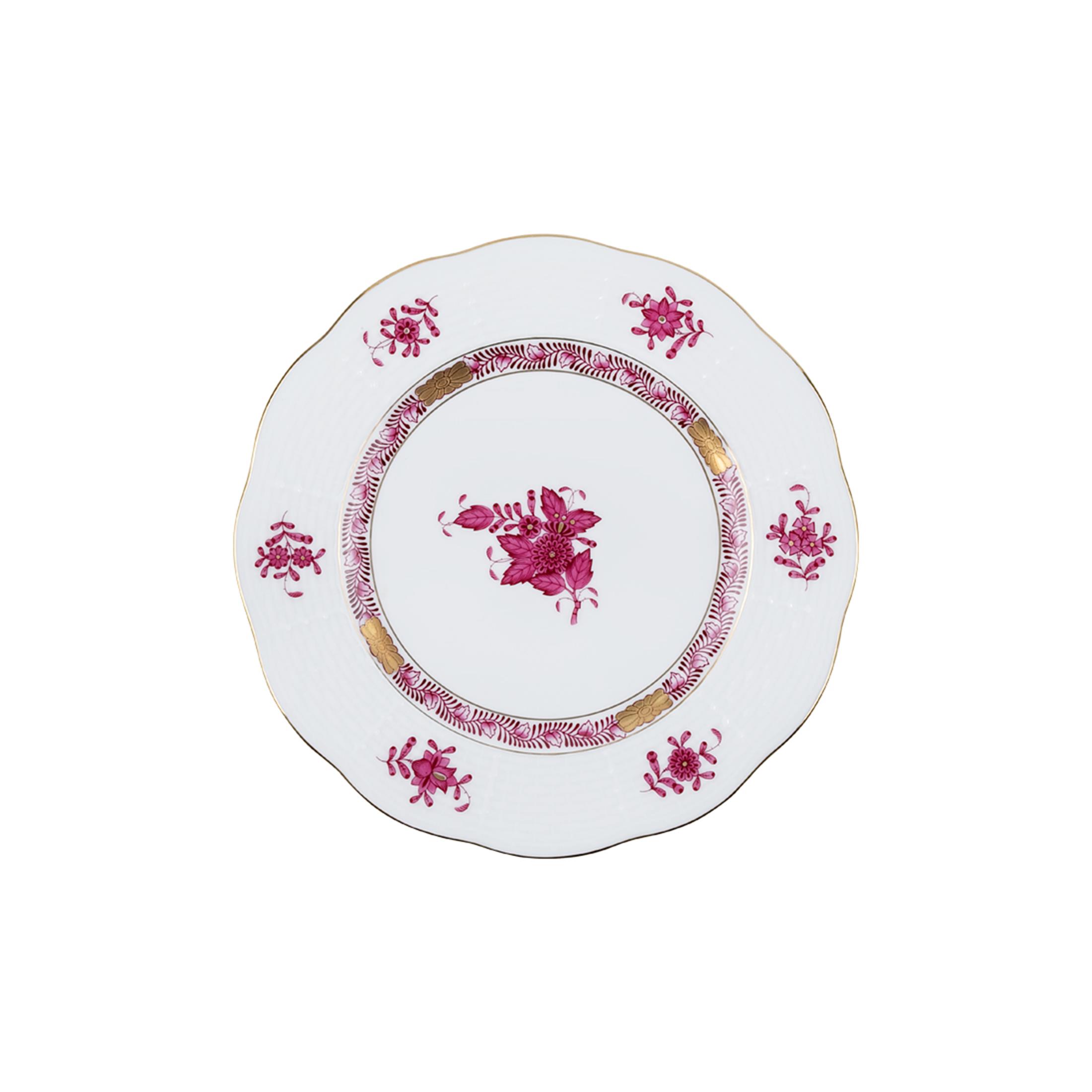 HEREND Pasta Tabağı 16,5cm Apponyi Pembe