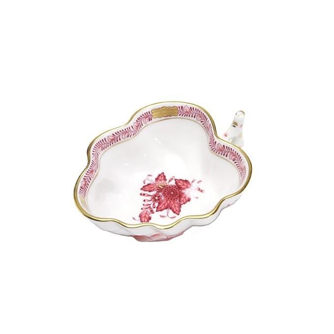 HEREND Yaprak Lokumluk Küçük Apponyi Pembe