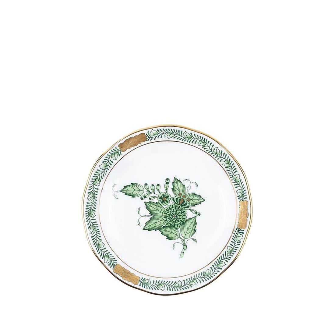 HEREND Yuvarlak Küçük Lokumluk 9,5cm Apponyi Yeşil