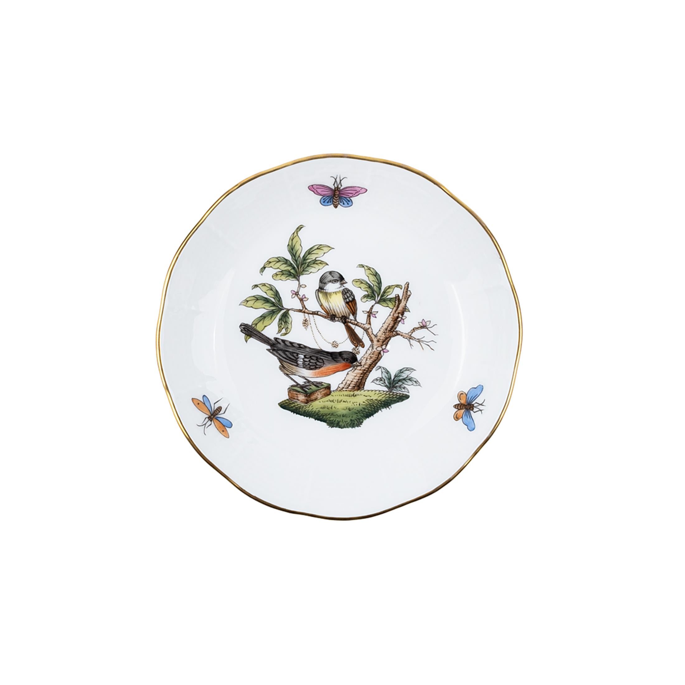 HEREND Yuvarlak Küçük Lokumluk 9,5cm Rothschild