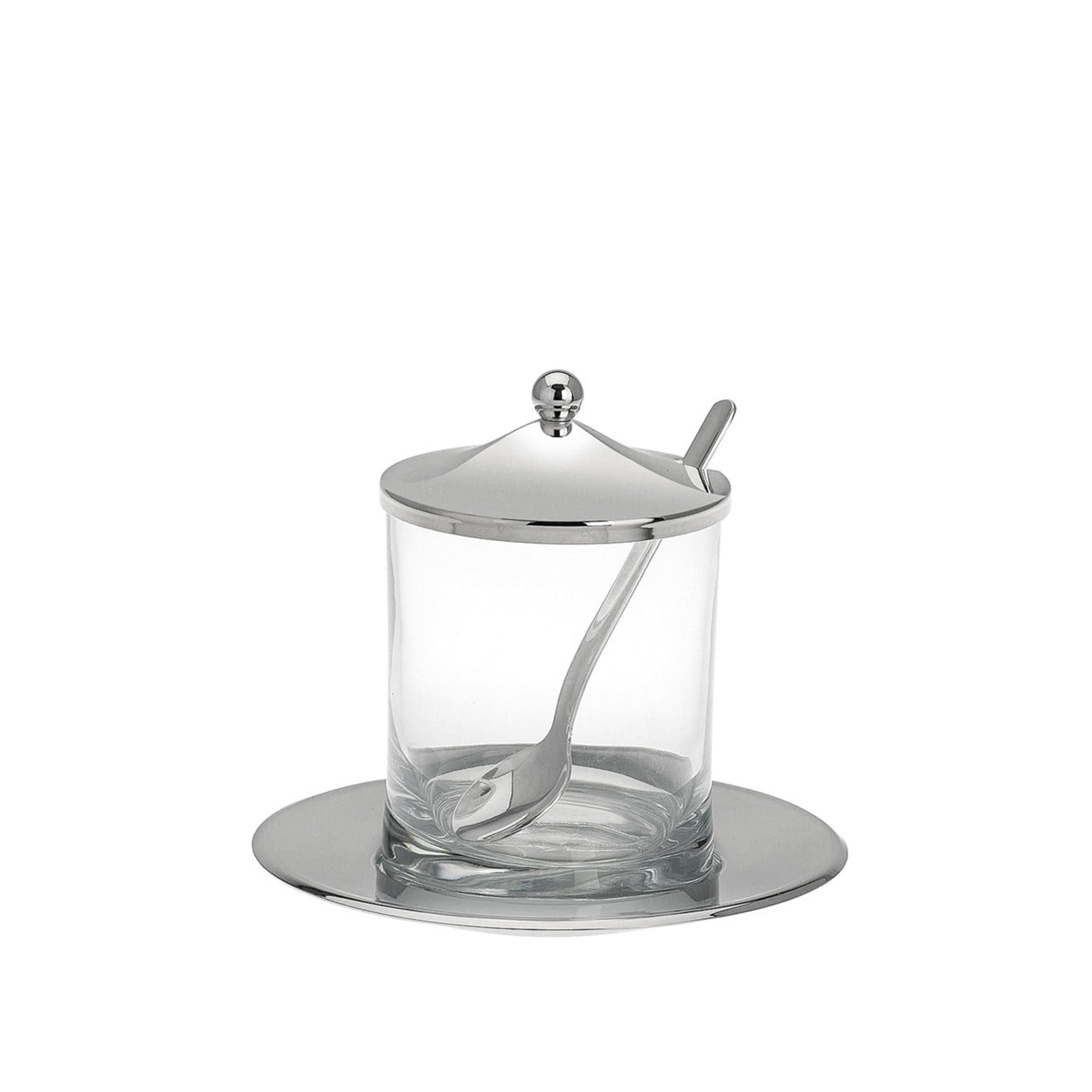 HERMANN BAUER 10cm Kaşıklı Bal&Reçel Kavanozu