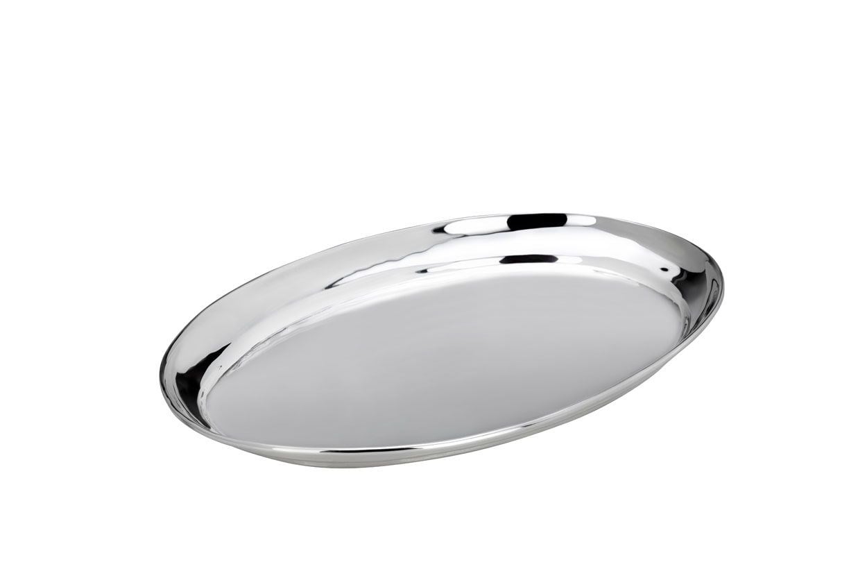 HERMANN BAUER 22.5cm Oval Düz Derin Tepsi