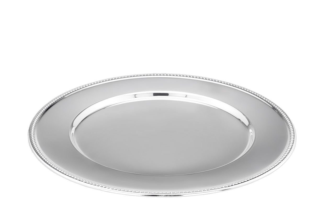 HERMANN BAUER 30cm Nokta Kenar Yuvarlak Supla
