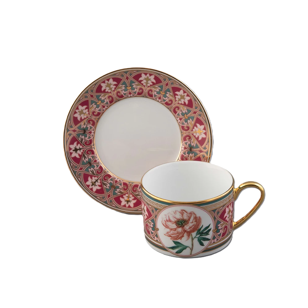 IMPERIAL PORCELAIN Hediye Seti Çay Fincanı 250ml Şakayık