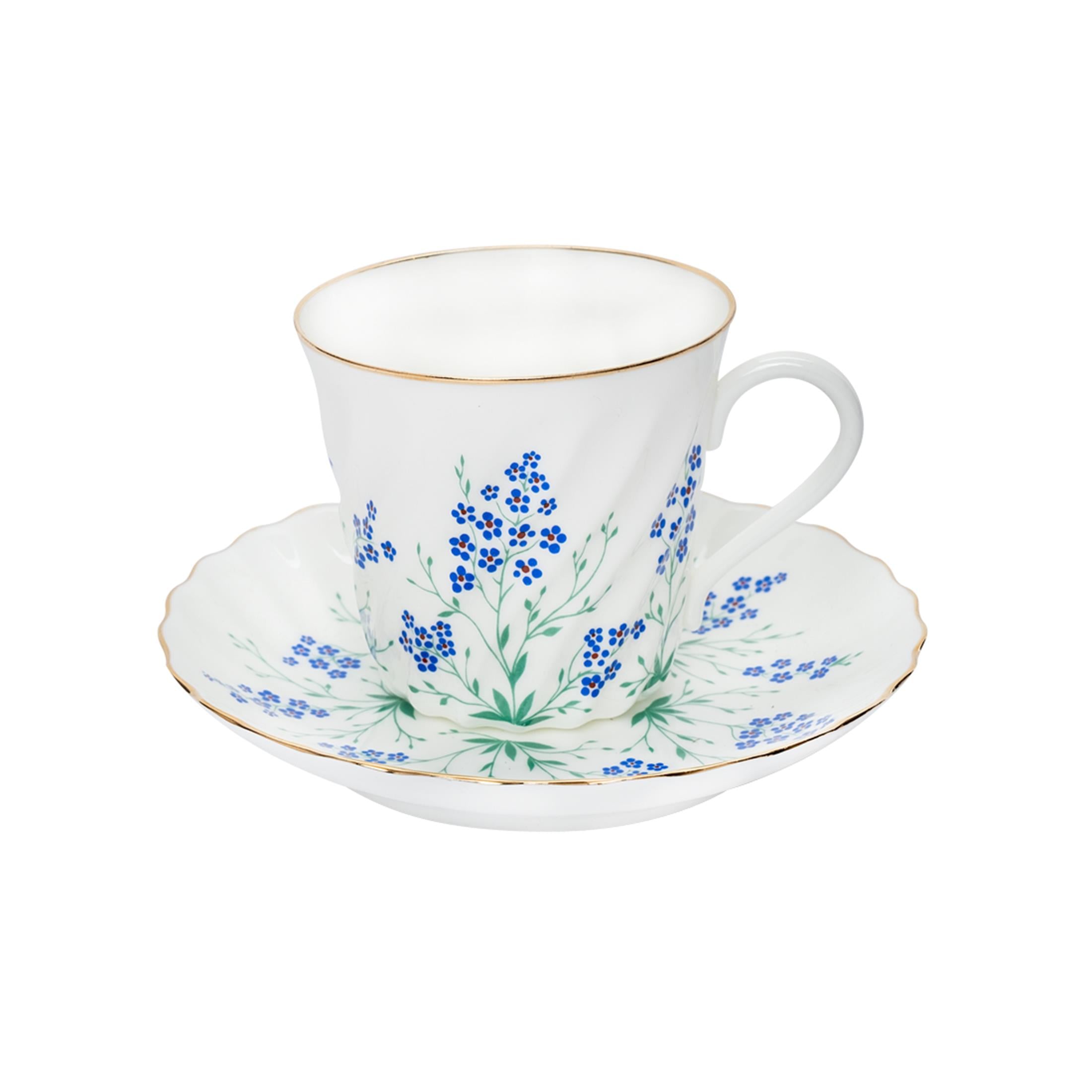 IMPERIAL PORCELAIN Kahve Fincanı 165 ml Near the stream with edging