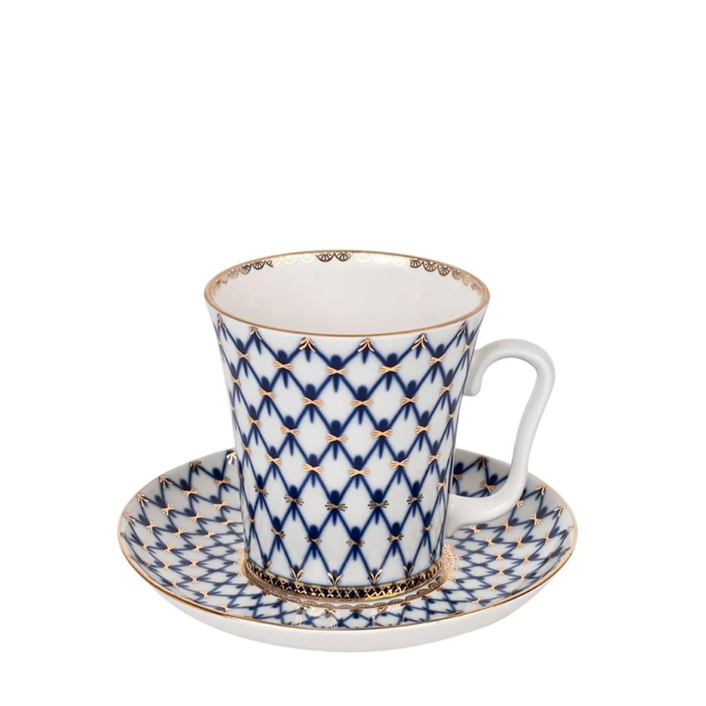 IMPERIAL PORCELAIN Mug 360 ml Cobalt net Blue