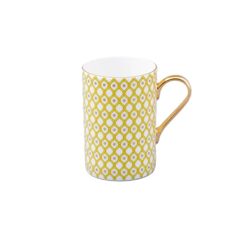 IMPERIAL PORCELAIN Kupa Takımı 400ml Sarı Ldyll