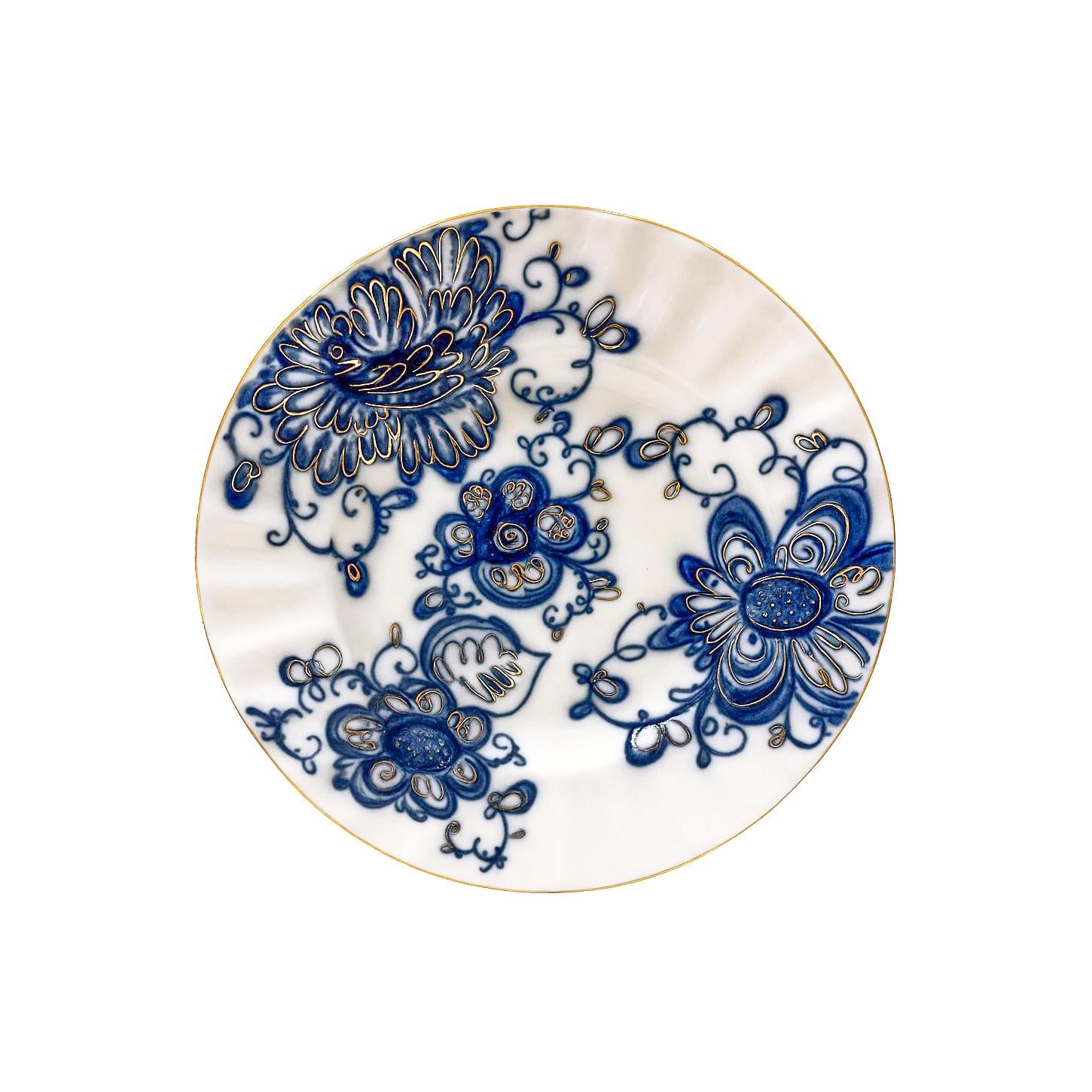 IMPERIAL PORCELAIN Pasta Tabağı 18cm Singing Garden