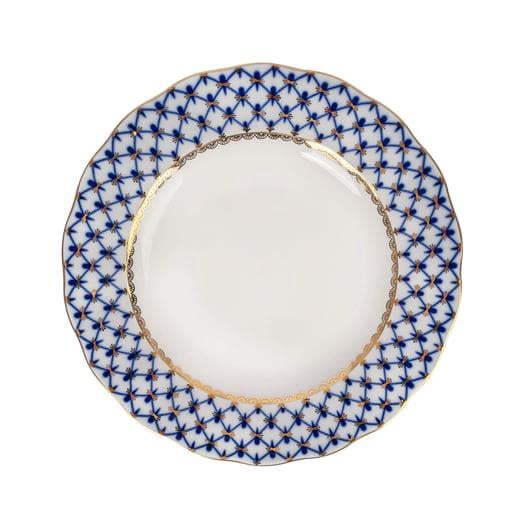 IMPERIAL PORCELAIN Pasta Tabağı 20 cm Cobalt net Mavi