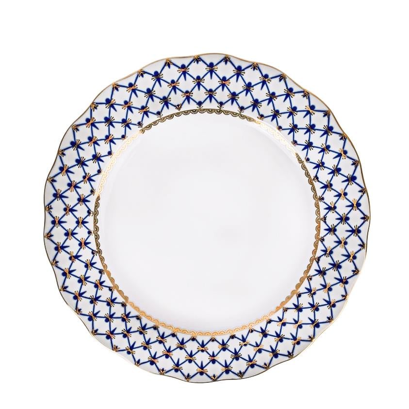 IMPERIAL PORCELAIN Yemek Servis Tabağı 27 cm Cobalt net Mavi
