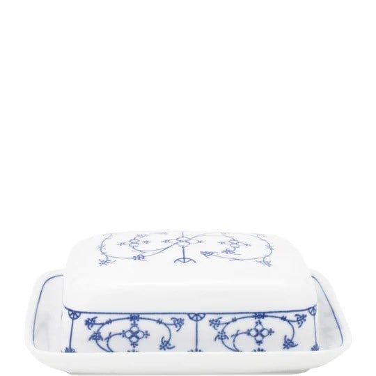 KAHLA Blue Saks Kare Tereyağı Kabı
