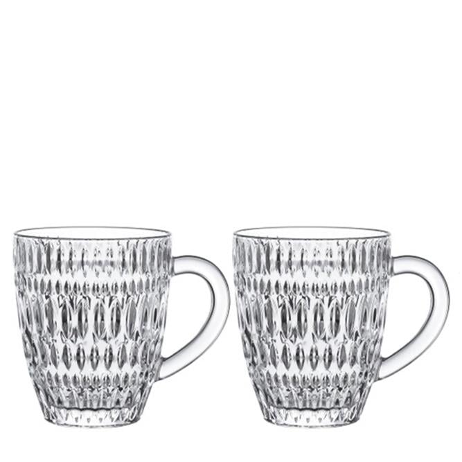 NACHTMANN 2'li Mug Ethno Şeffaf