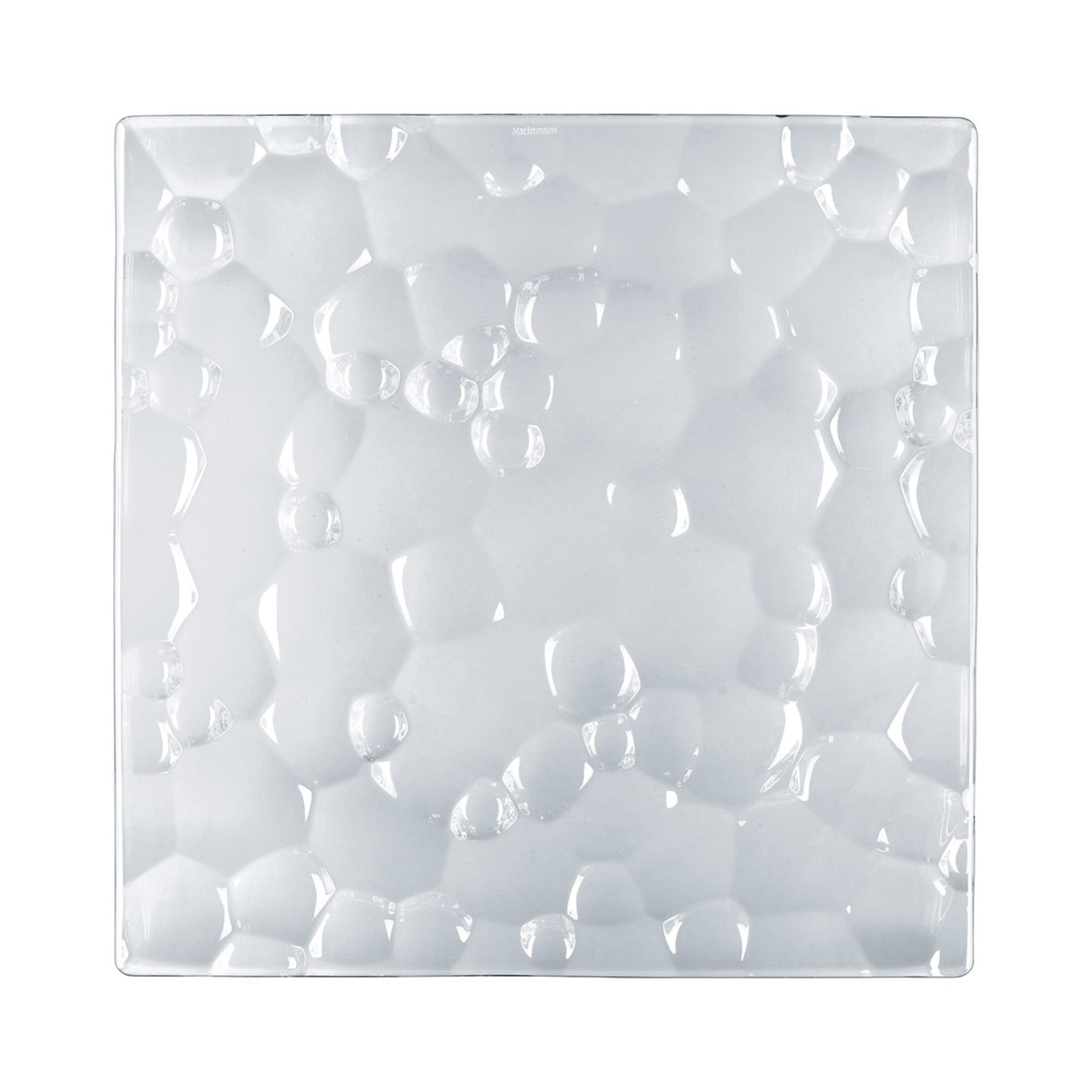 NACHTMANN Kare Tabak 28cm Tekli Sphere Şeffaf