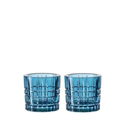 NACHTMANN Mumluk T-Light Blue Çiftli Square