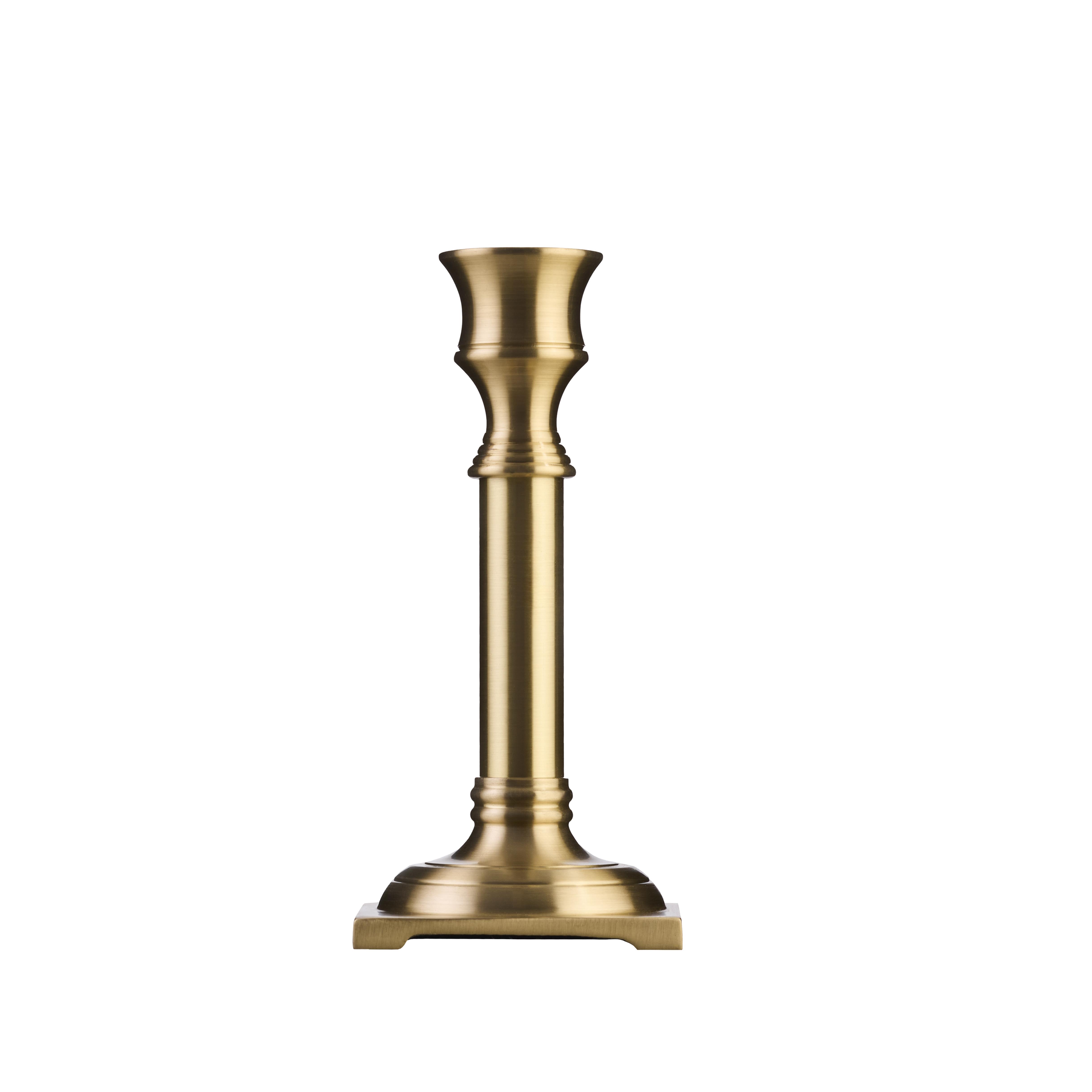 Rêve De Bougeoir 15,5cm Kare Mat Gold