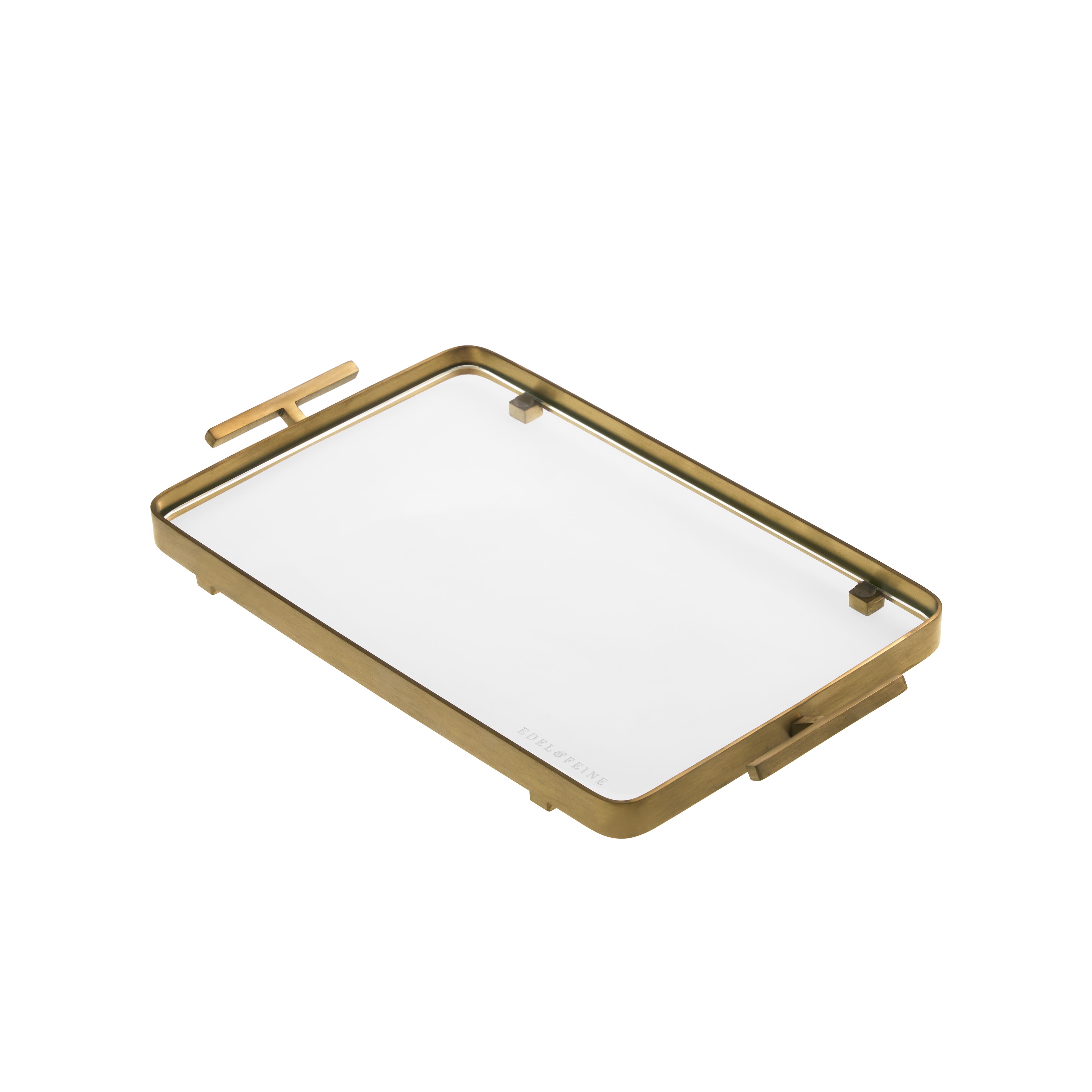 Réve De Cristal 25 cm Gold Tepsi