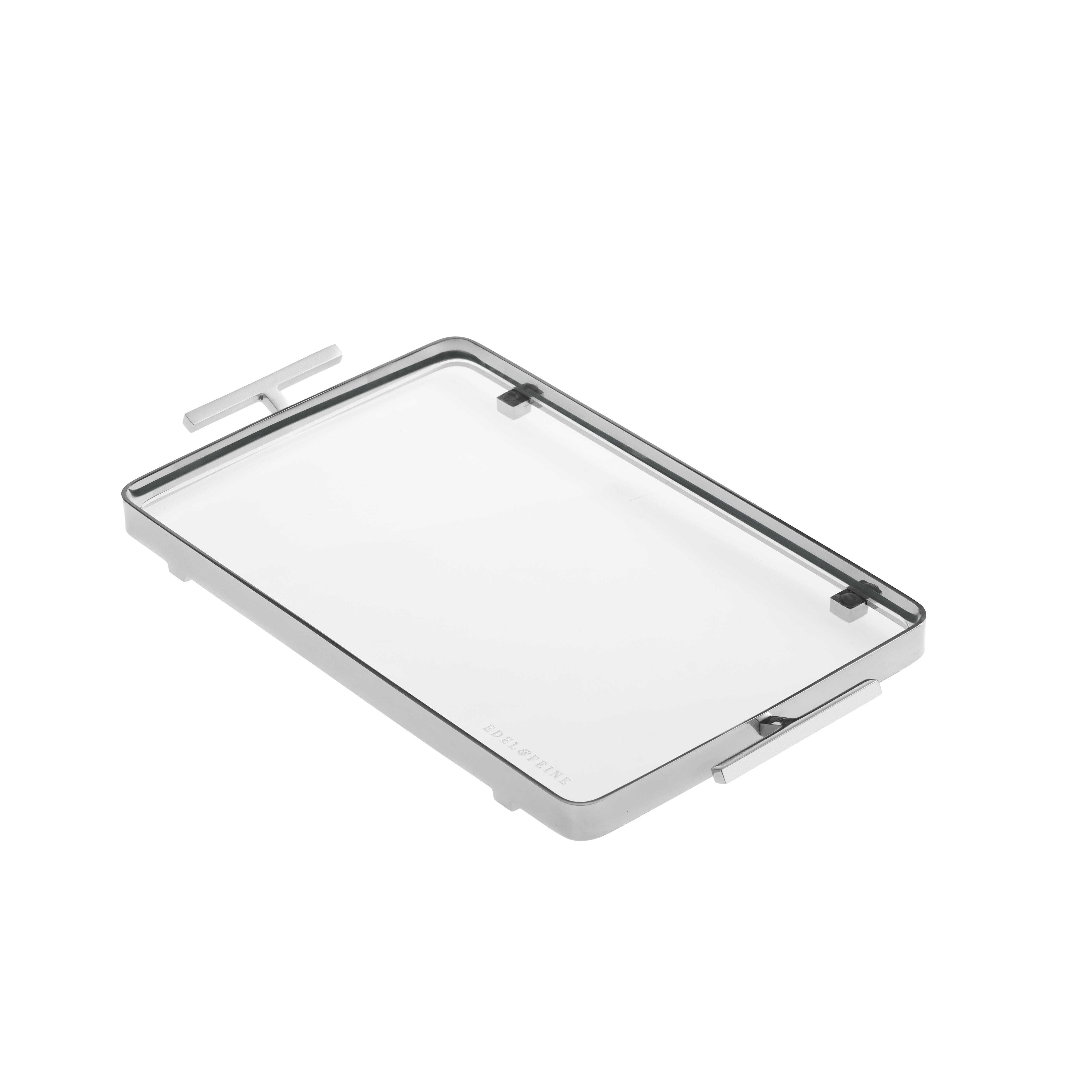 Rêve De Cristal 25cm Silver Tepsi