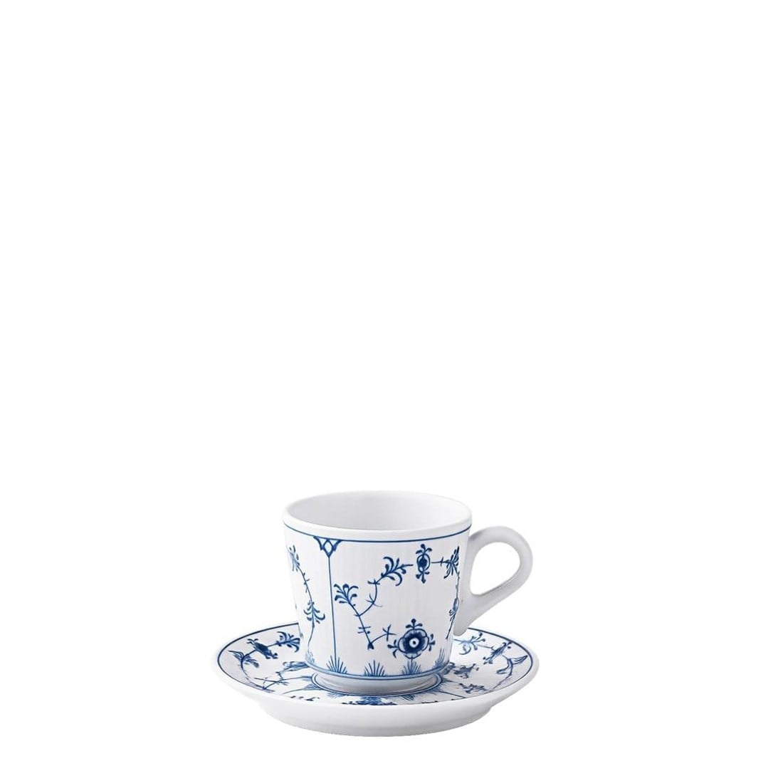 ROYAL COPENHAGEN Coffee Cup 90 ml Blue Fluted Plain